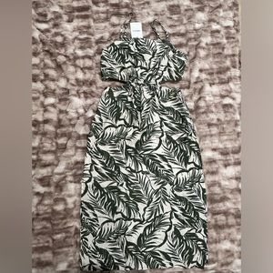 New Forever 21 woven spaghetti strapped dress, new, small